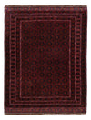 Kilim afgano Tappeto 152x194cm - Rettangolo / Rosso scuro / 152 x 194 cm Rettangolo