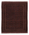 Kilim afgano Tappeto 156x189cm - Rettangolo / Rosso scuro / 156 x 189 cm Rettangolo