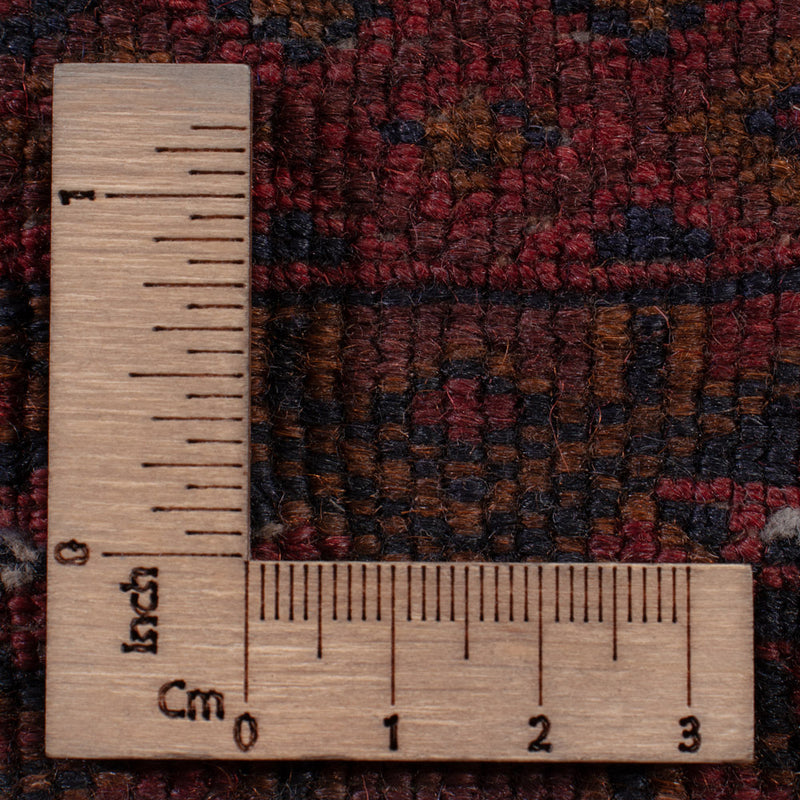 Kelim Teppich - Oriental - 198 x 160 cm - dunkelrot