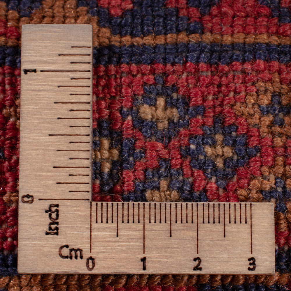 Kelim Teppich - Oriental - 206 x 160 cm - dunkelrot