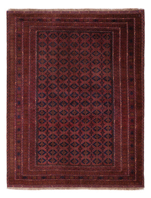 Kelim Teppich - Oriental - 205 x 155 cm - dunkelrot