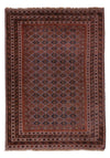Kilim afgano Tappeto 156x207cm - Rettangolo / Rosso scuro / 156 x 207 cm Rettangolo