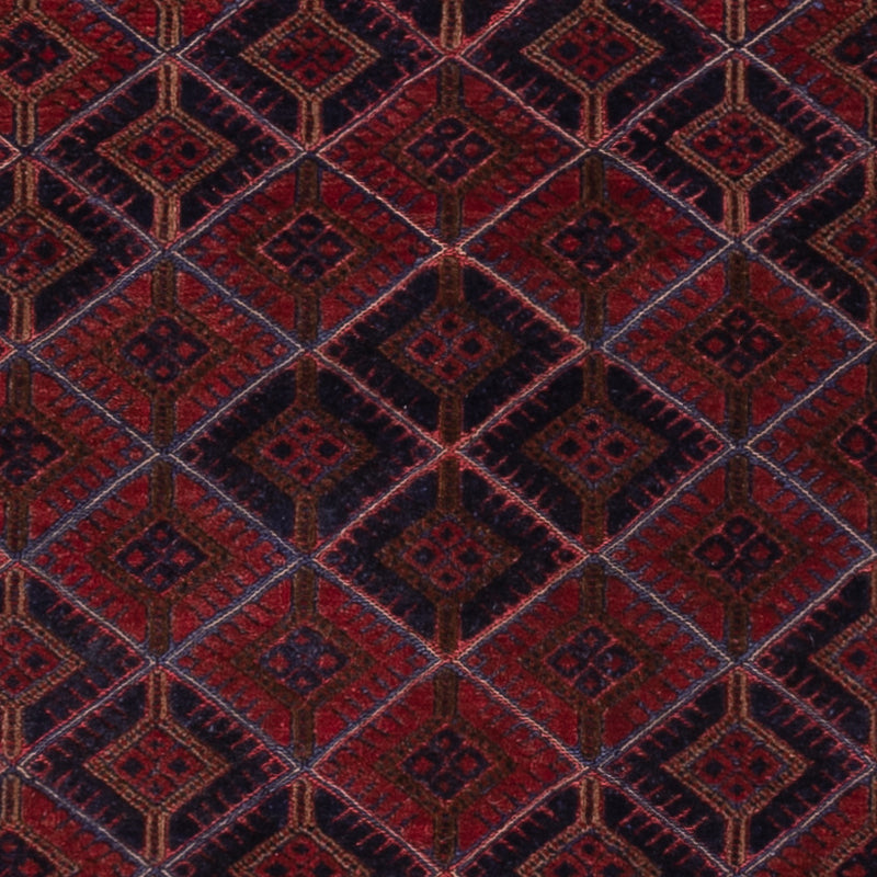 Kelim Teppich - Oriental - 182 x 155 cm - dunkelrot