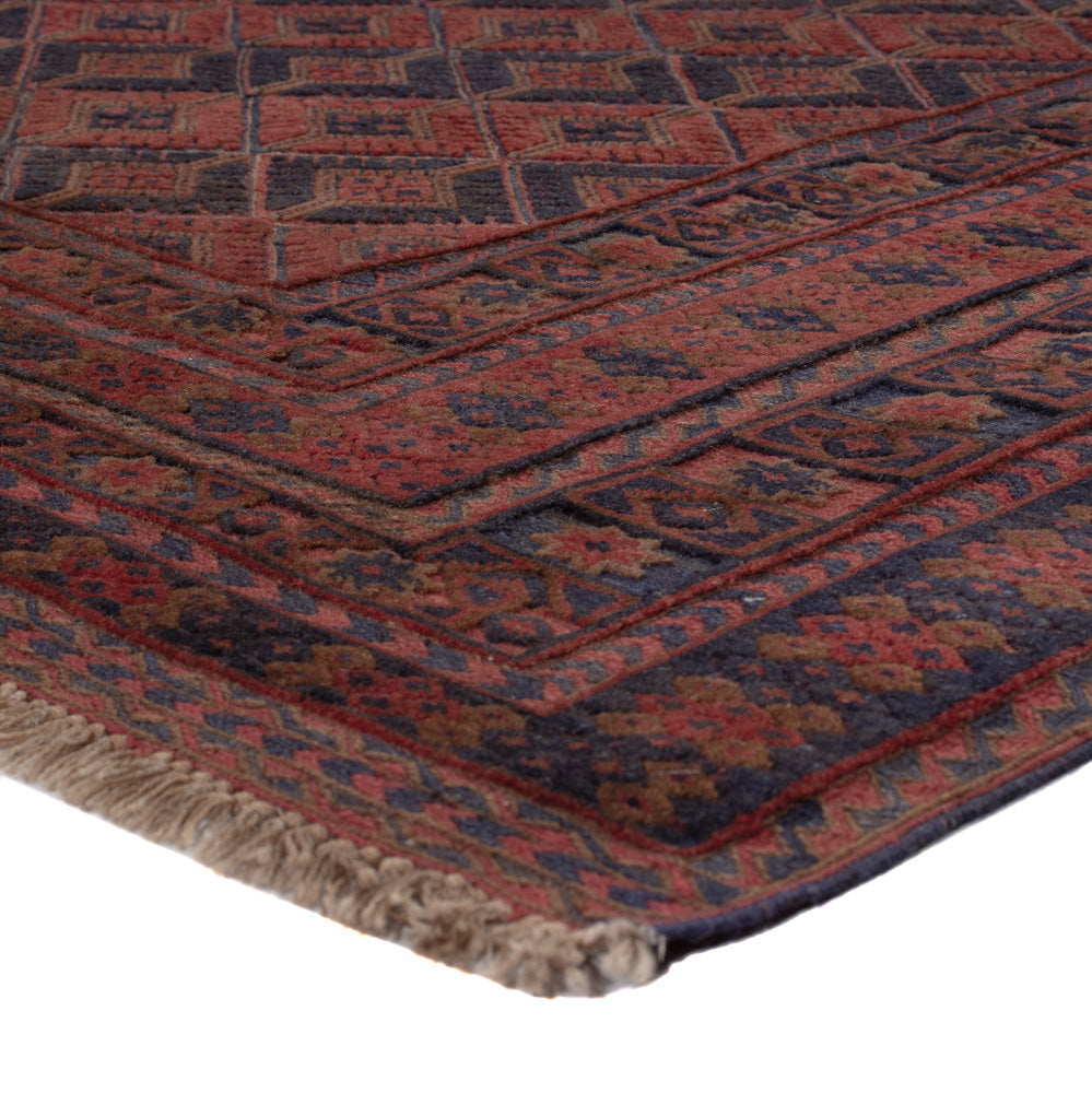Kelim Teppich - Oriental - 182 x 155 cm - dunkelrot