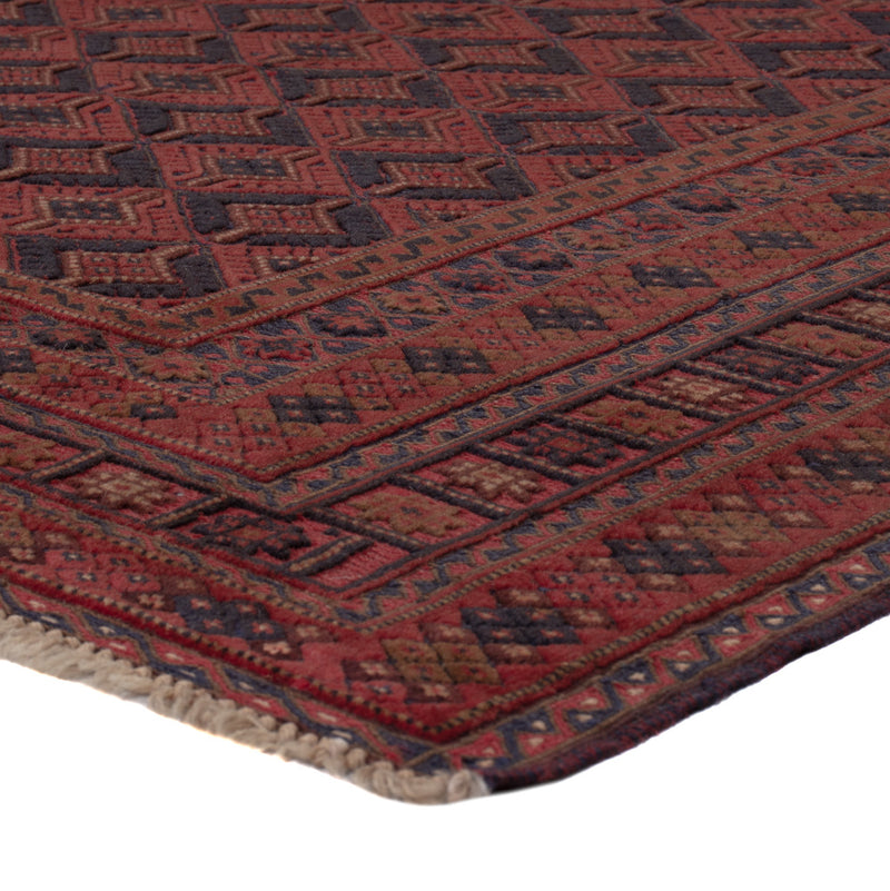 Kelim Teppich - Oriental - 200 x 146 cm - dunkelrot