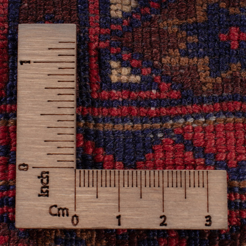 Kelim Teppich - Oriental - 193 x 158 cm - dunkelrot