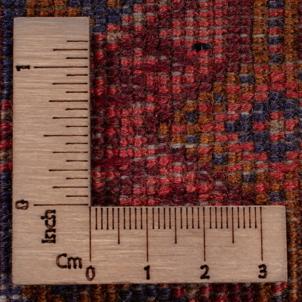 Kelim Teppich - Oriental - 196 x 144 cm - dunkelrot