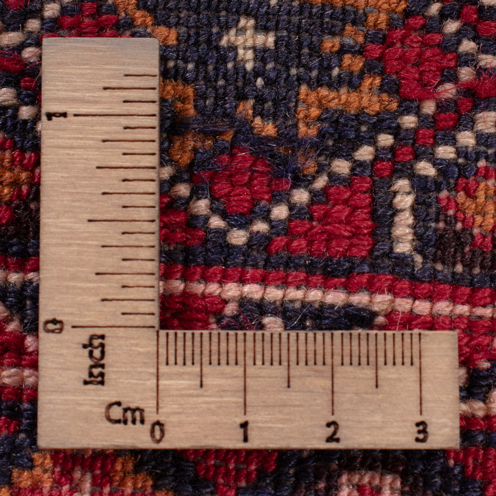 Kelim Teppich - Oriental - 208 x 159 cm - dunkelrot