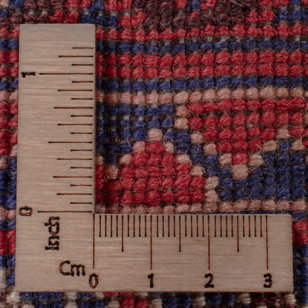 Kelim Teppich - Oriental - 192 x 148 cm - dunkelrot