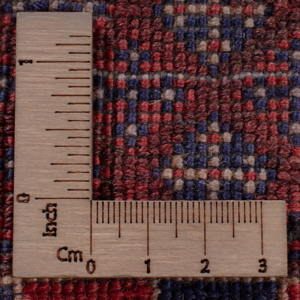 Kelim Teppich - Oriental - 182 x 137 cm - dunkelrot