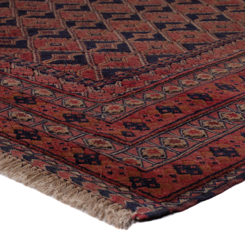 Kelim Teppich - Oriental quadratisch  - 185 x 160 cm - dunkelrot