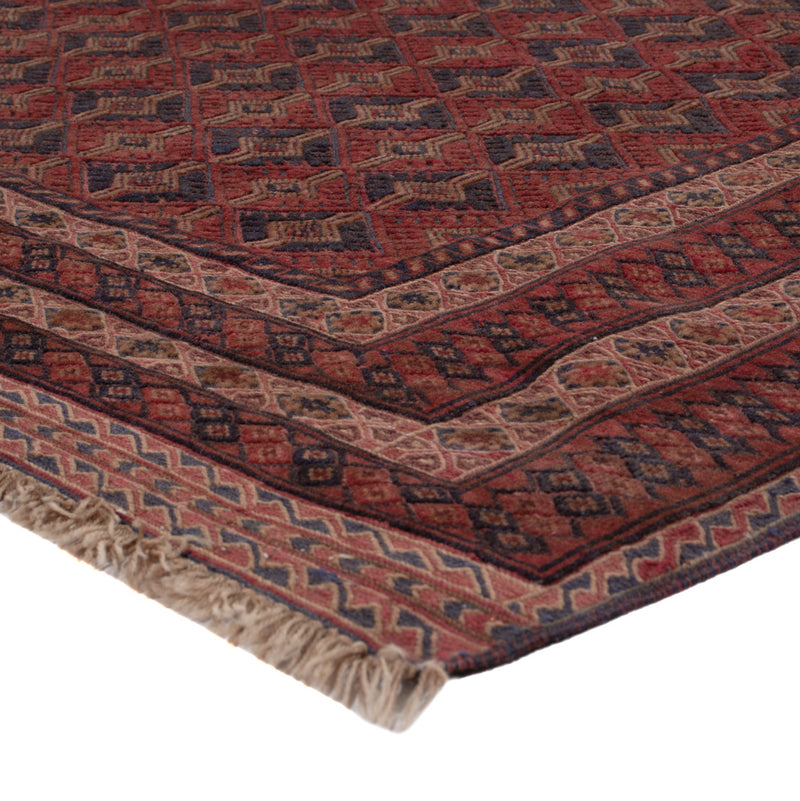 Kelim Teppich - Oriental - 205 x 145 cm - dunkelrot
