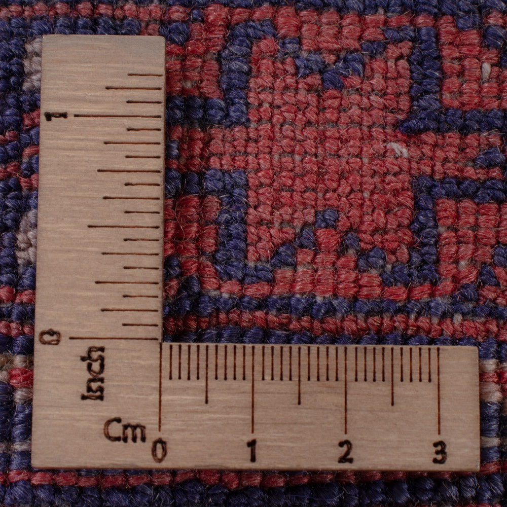 Kelim Teppich - Oriental quadratisch  - 170 x 159 cm - dunkelrot