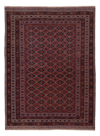 Kelim Teppich - Oriental - 200 x 144 cm - dunkelrot
