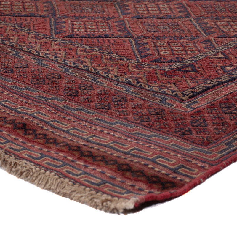 Kelim Teppich - Oriental - 180 x 131 cm - dunkelrot