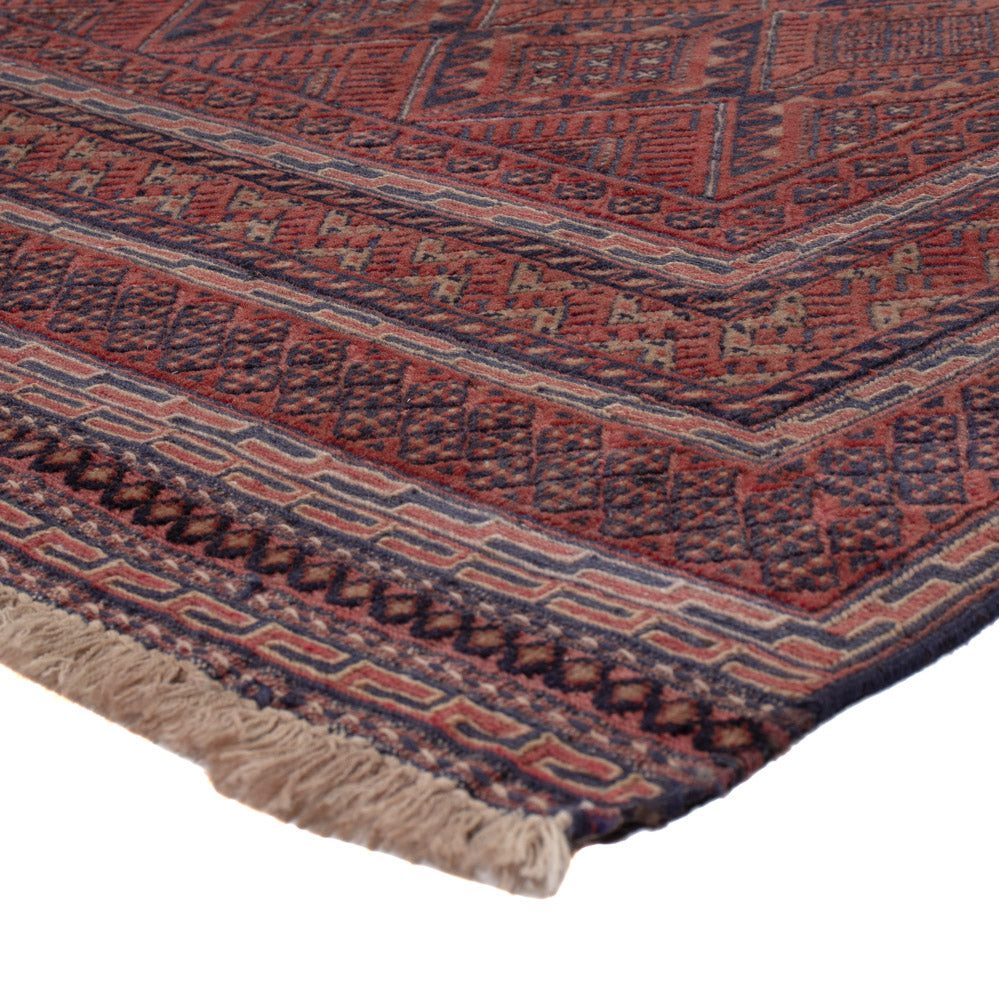 Kelim Teppich - Oriental - 200 x 139 cm - dunkelrot