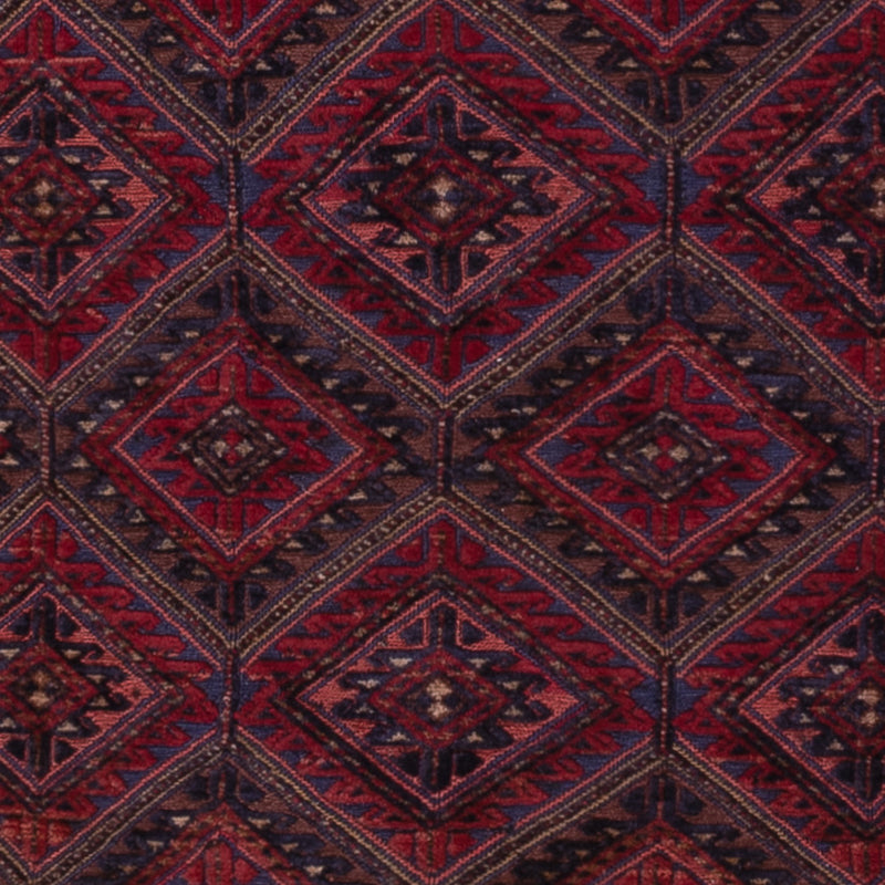 Kelim Teppich - Oriental - 195 x 145 cm - dunkelrot