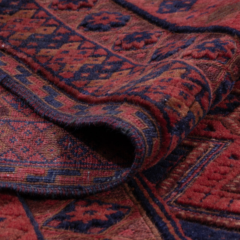 Kelim Teppich - Oriental - 203 x 155 cm - dunkelrot