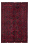 Tappeto afgano 204x301cm - Tappeto orientale - Rettangolo / Rosso scuro / 204 x 301 cm Rettangolo