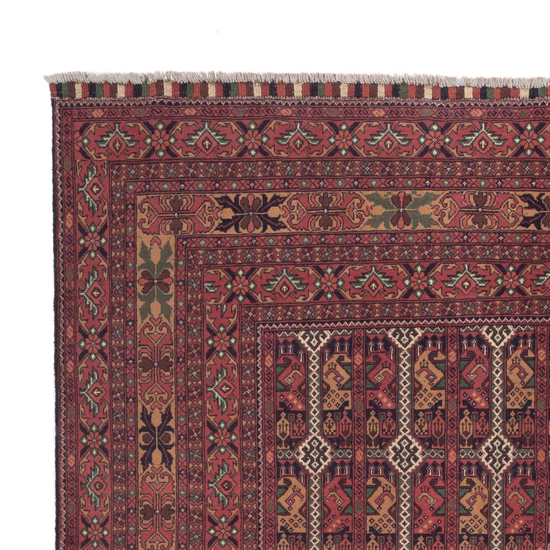 Afghan Teppich - Royal - 288 x 194 cm - dunkelrot