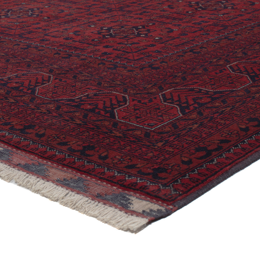 Afghan Teppich - Royal - 294 x 202 cm - dunkelrot