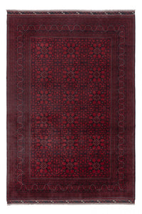 Afghan Teppich - Kunduz - 288 x 198 cm - dunkelrot