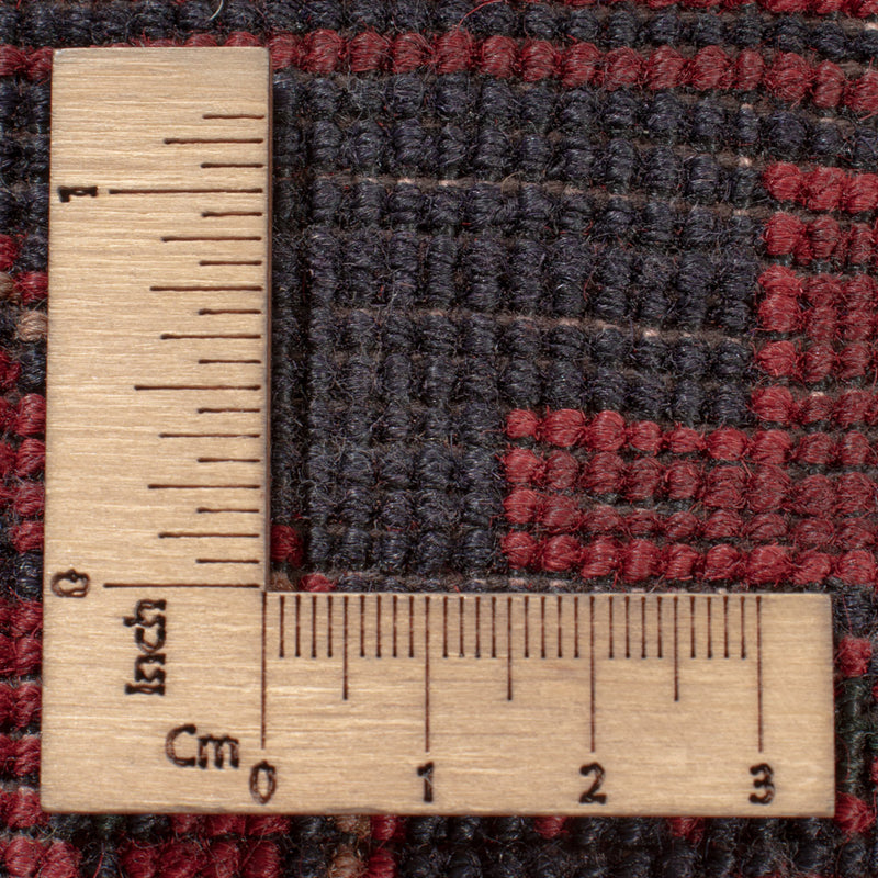 Afghan Teppich - Kunduz - 295 x 200 cm - dunkelrot