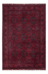 Tappeto afgano 201x301cm - Tappeto orientale - Rettangolo / Rosso scuro / 201 x 301 cm Rettangolo