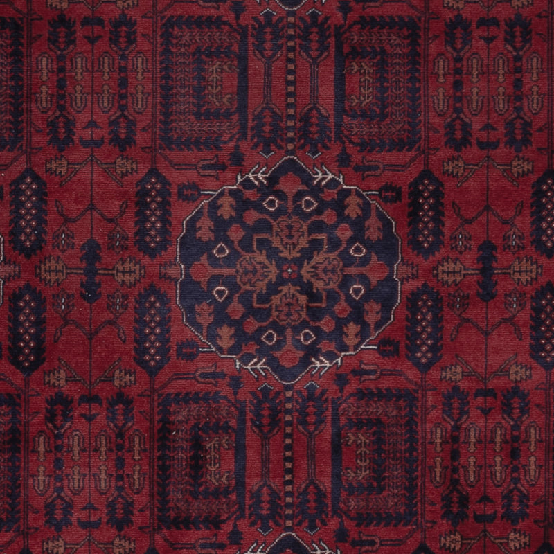 Afghan Teppich - Royal - 296 x 200 cm - dunkelrot