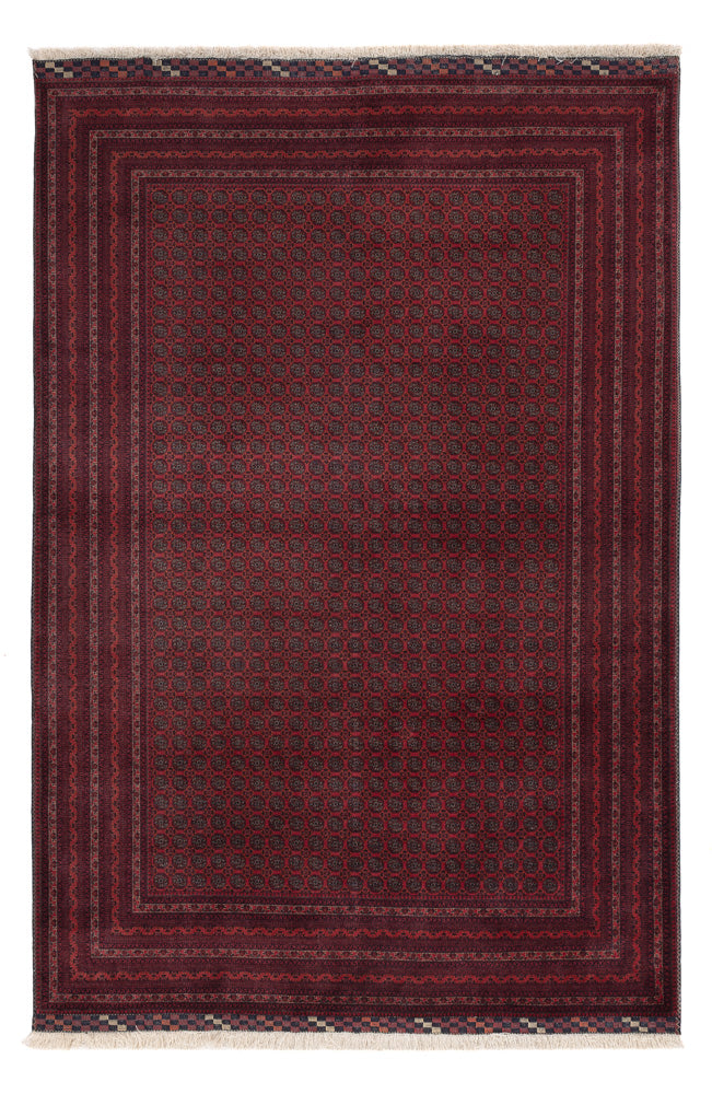 Afghan Teppich - Royal - 297 x 198 cm - dunkelrot