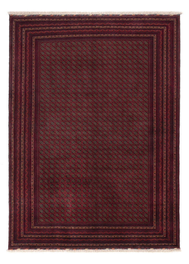 Afghan Teppich - Royal - 295 x 206 cm - dunkelrot