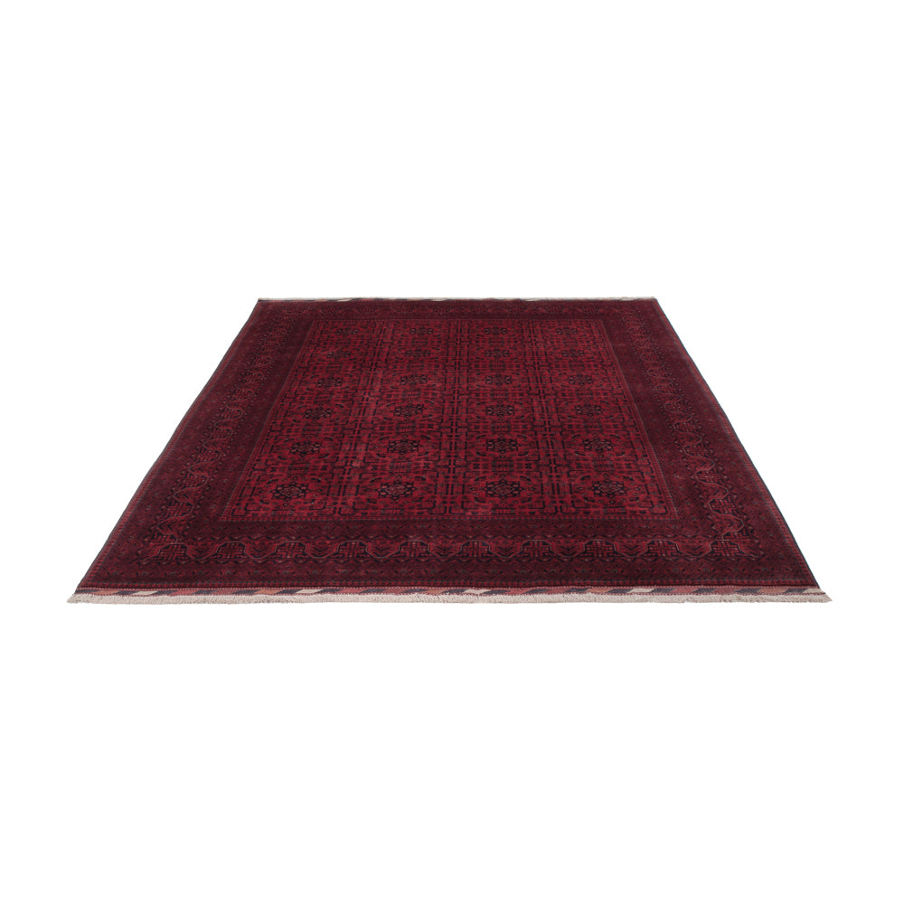 Afghan Teppich - Royal - 291 x 201 cm - dunkelrot