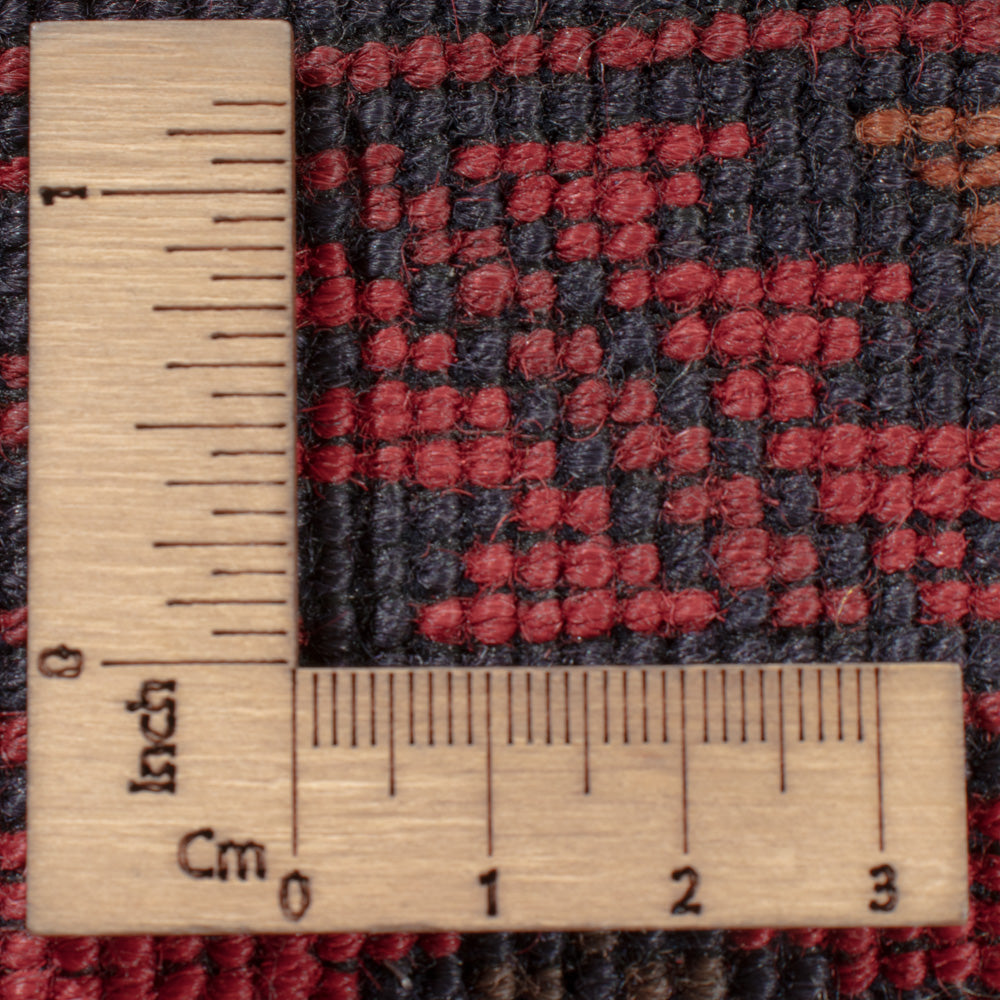 Afghan Teppich - Kunduz - 298 x 200 cm - dunkelrot