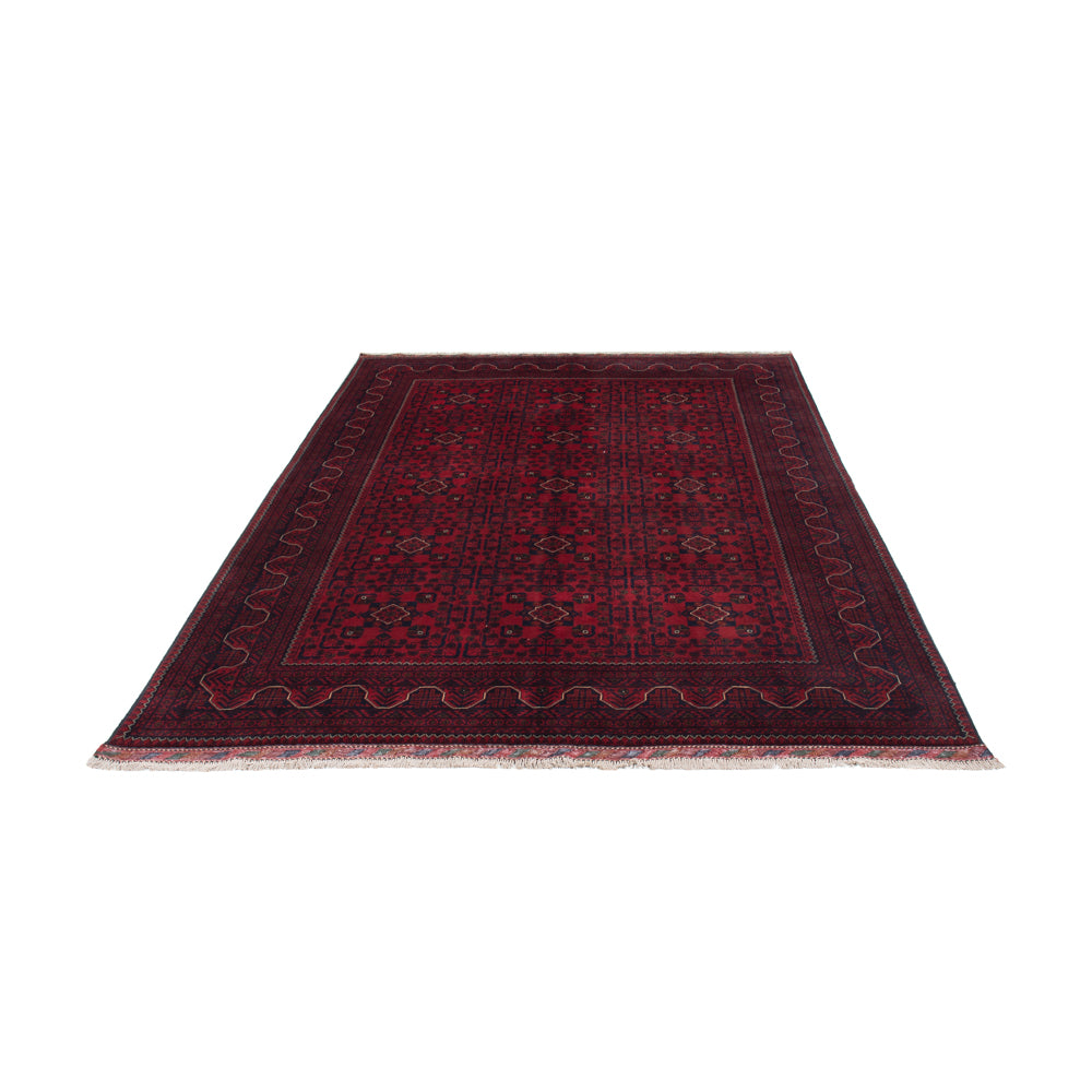 Tappeto afgano - Kunduz - 300 x 202 cm - rosso scuro
