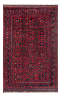 Tappeto afgano - Kunduz - 296 x 197 cm - rosso scuro