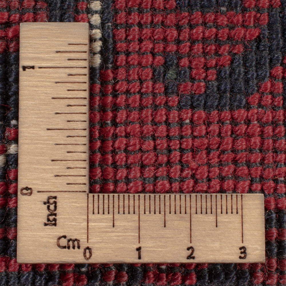 Afghan Teppich - Kunduz - 300 x 197 cm - dunkelrot