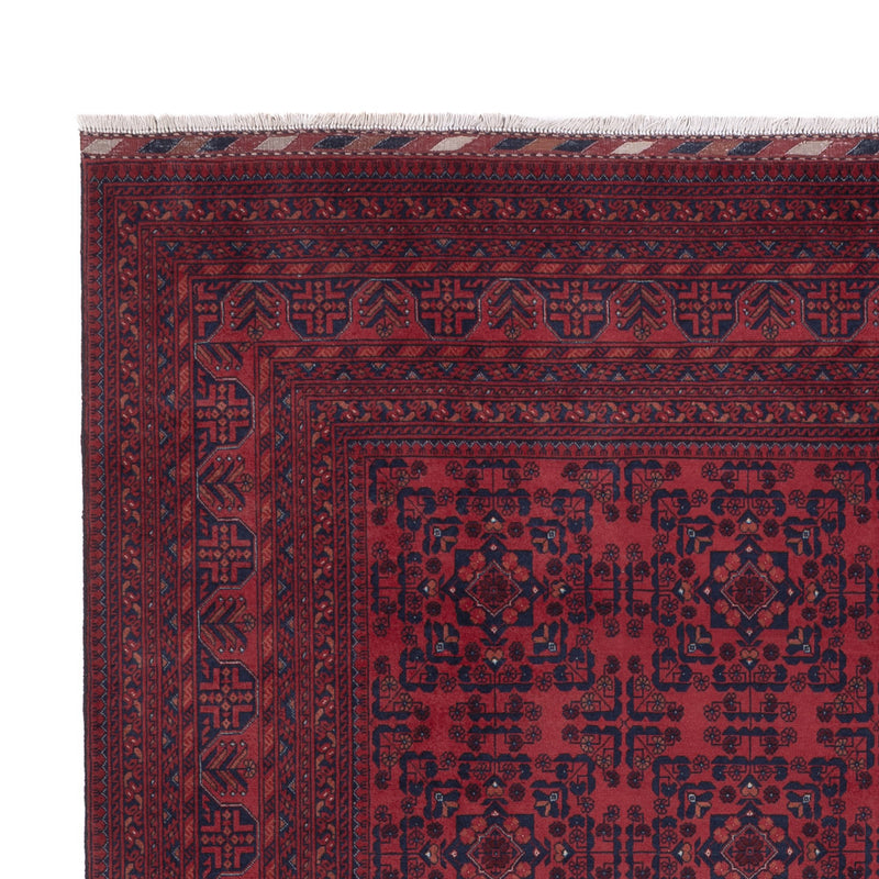 Afghan Teppich - Royal - 290 x 201 cm - dunkelrot