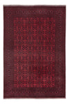 Tappeto afgano 197x290cm - Tappeto orientale - Rettangolo / Rosso scuro / 197 x 290 cm Rettangolo