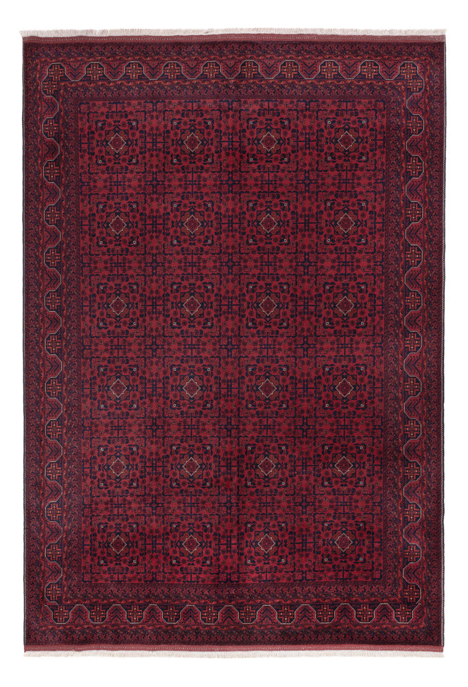 Afghan Teppich - Royal - 289 x 200 cm - dunkelrot
