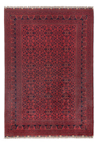 Afghan Teppich - Kunduz - 288 x 198 cm - dunkelrot