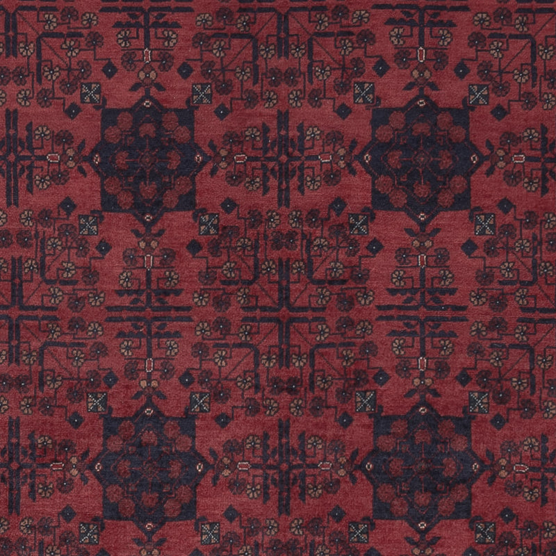 Afghan Teppich - Royal - 294 x 209 cm - dunkelrot