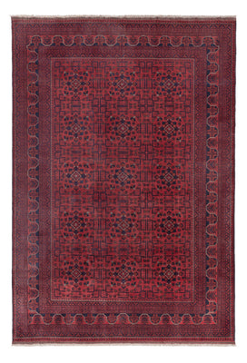 Tappeto afgano - Kunduz - 286 x 200 cm - rosso scuro