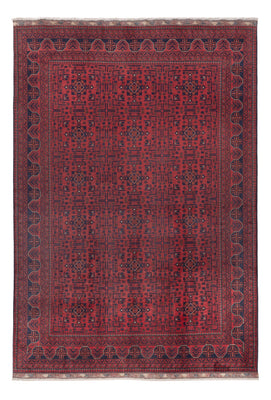 Tappeto afgano - Kunduz - 290 x 197 cm - rosso chiaro