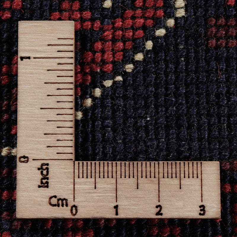 Afghan Teppich - Kunduz - 285 x 199 cm - dunkelrot