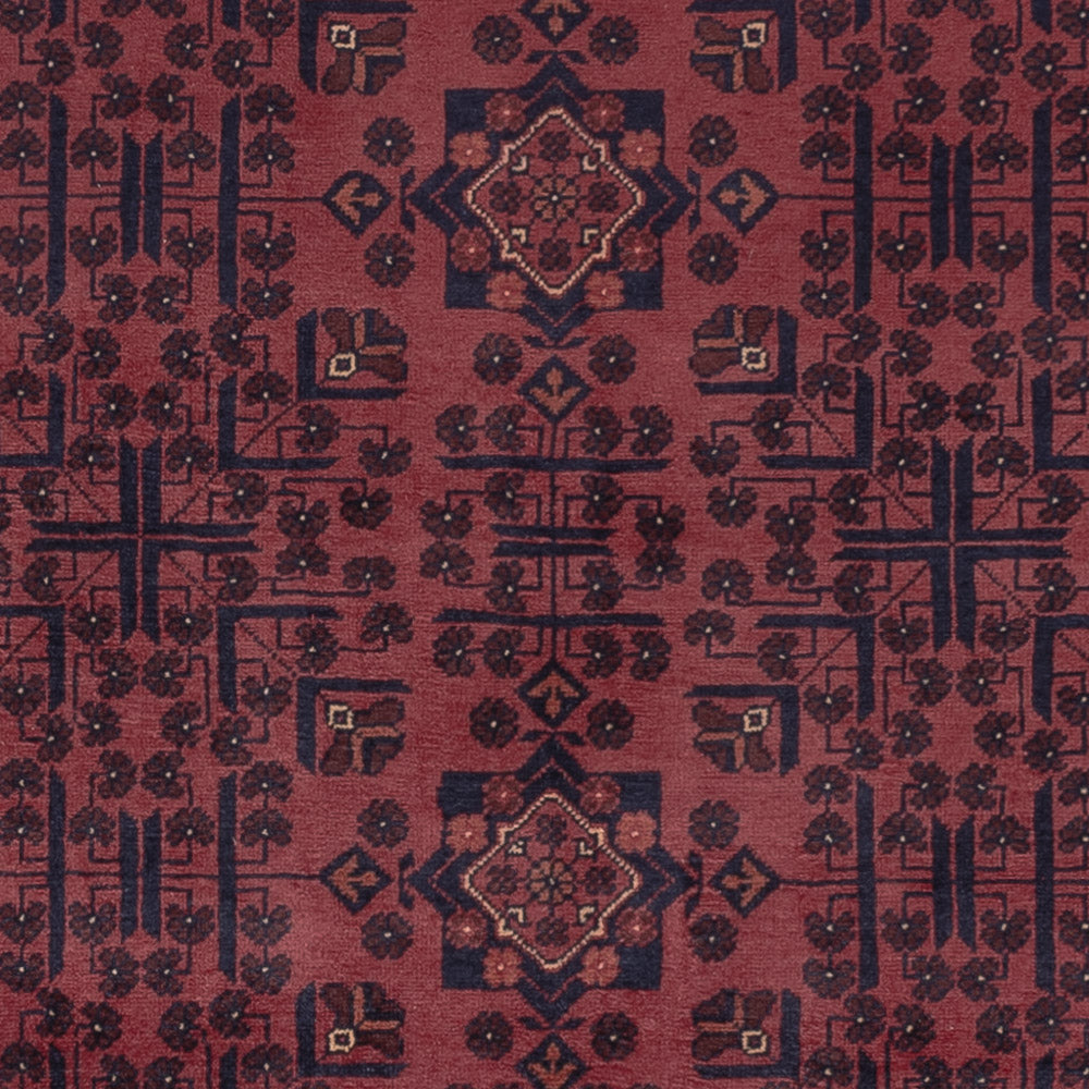 Afghan Teppich - Kunduz - 295 x 200 cm - dunkelrot