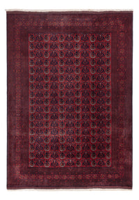 Afghan Teppich - Royal - 288 x 200 cm - dunkelrot