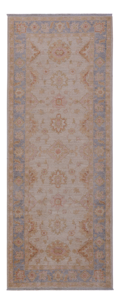 Tappeto corsia Tappeto Ziegler - 203 x 76 cm - beige chiaro