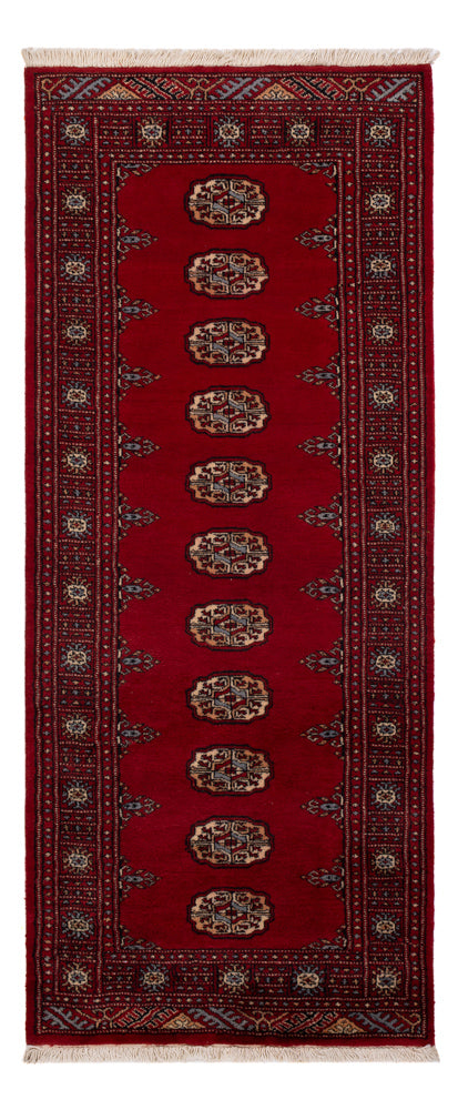 Tappeto corsia Tappeto Pakistani - 197 x 78 cm - rosso