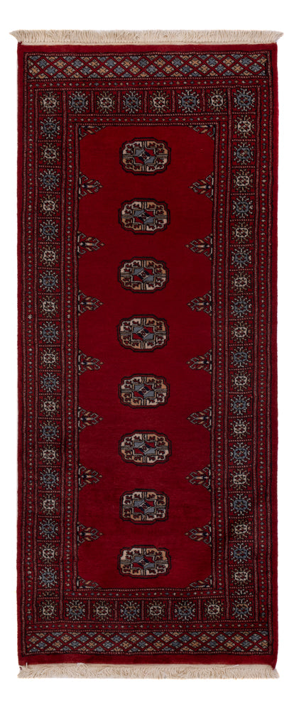 Tappeto corsia Tappeto Pakistani - 186 x 75 cm - rosso