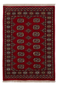 Tappeto Pakistani - 141 x 95 cm - rosso